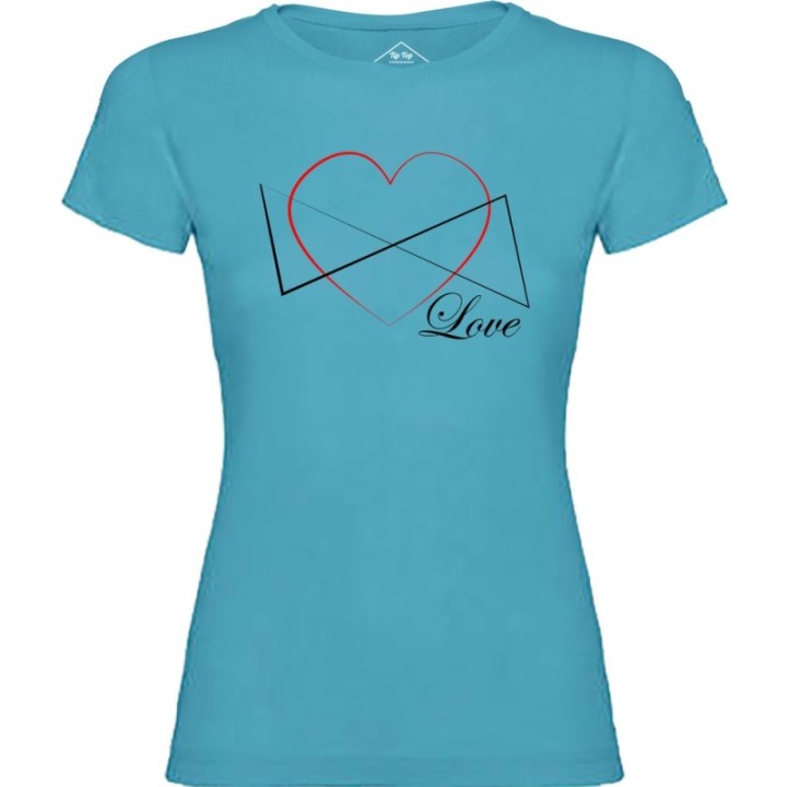Tip Top Tshirt - T-shirt Femme Love - Made in France
