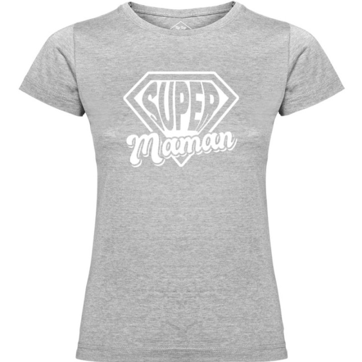 Tip Top Tshirt - T-shirt Femme Super Maman - Made in France