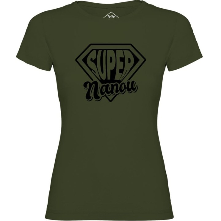 Tip Top Tshirt - T-shirt Femme Super Nanou - Made in France