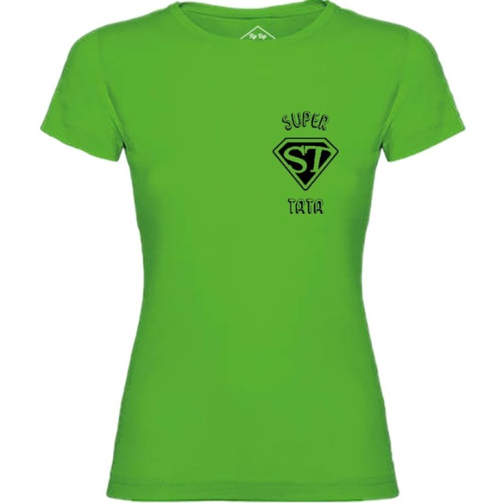 Tip Top Tshirt - T-shirt Femme Super Tata - Made in France