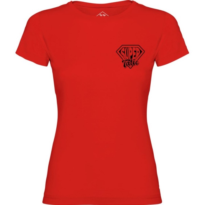 Tip Top Tshirt - T-shirt Femme Super Tatie - Made in France