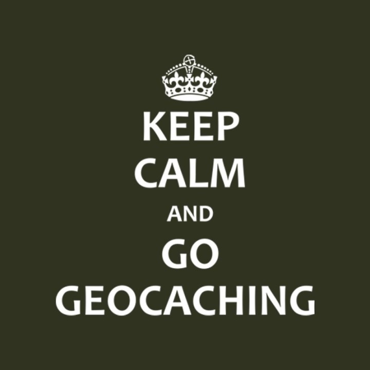 Tip Top Tshirt - T-shirt Femme Keep Calm and Go Geocaching - Made in France