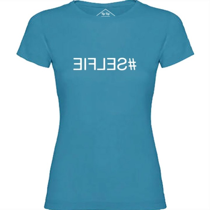 Tip Top Tshirt - T-shirt Femme #SELFIE - Made in France