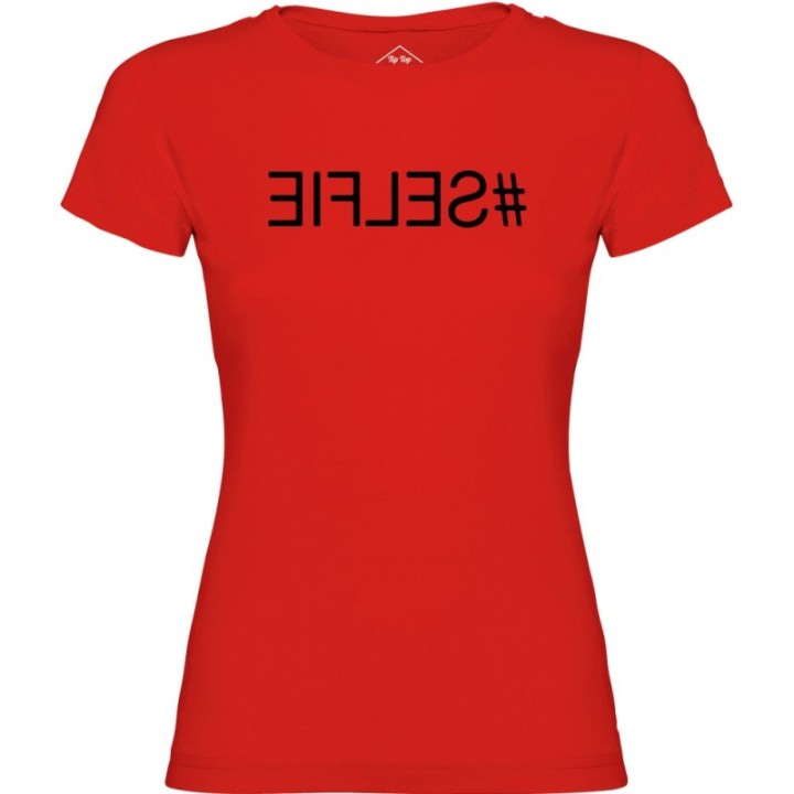 Tip Top Tshirt - T-shirt Femme #SELFIE - Made in France