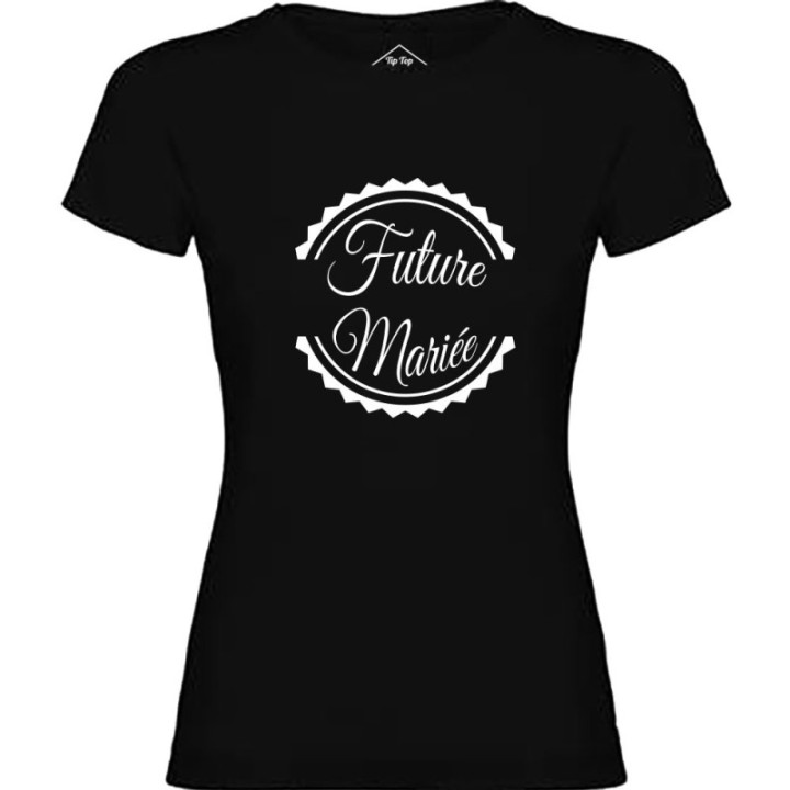 Tip Top Tshirt - T-shirt Femme Future mariée - Made in France