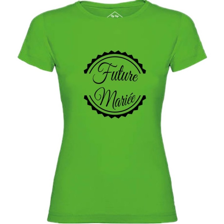 Tip Top Tshirt - T-shirt Femme Future mariée - Made in France