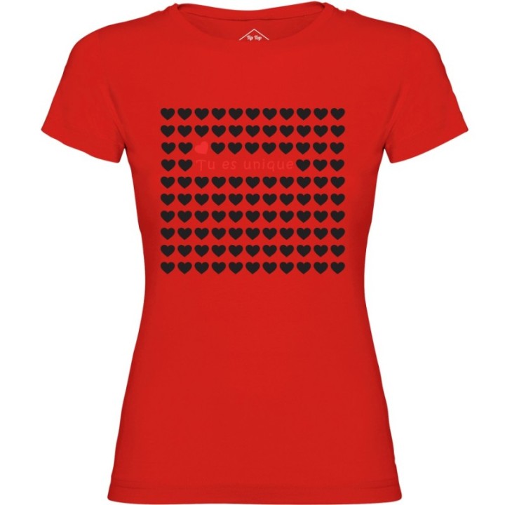 Tip Top Tshirt - T-shirt Femme Tu es unique - Made in France