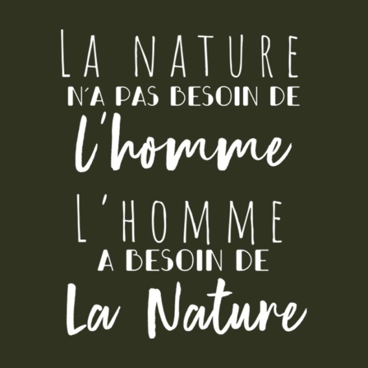 Tip Top Tshirt - T-shirt Femme L'homme et la nature - Made in France