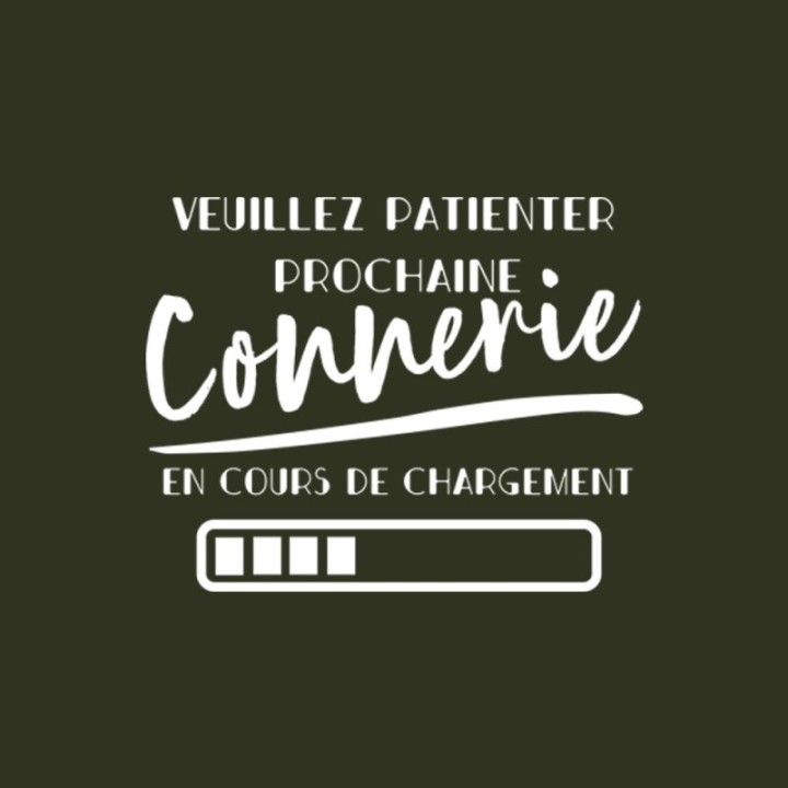 Tip Top Tshirt - T-shirt Femme Connerie en cours de chargement - Made in France