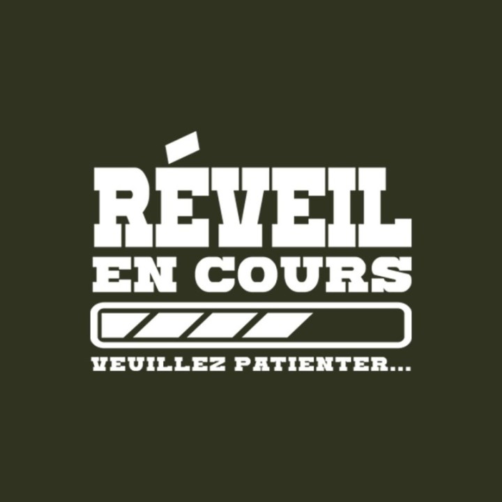 Tip Top Tshirt - T-shirt Femme Réveil en cours - Made in France