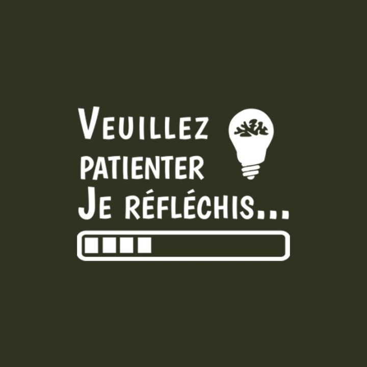 Tip Top Tshirt - T-shirt Femme Je réfléchis - Made in France