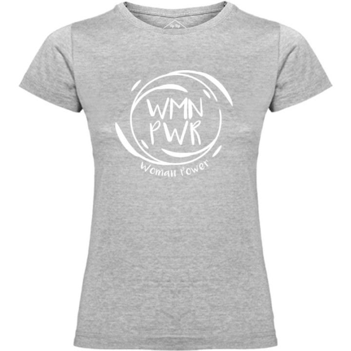 Tip Top Tshirt - T-shirt Femme Woman Power - Made in France