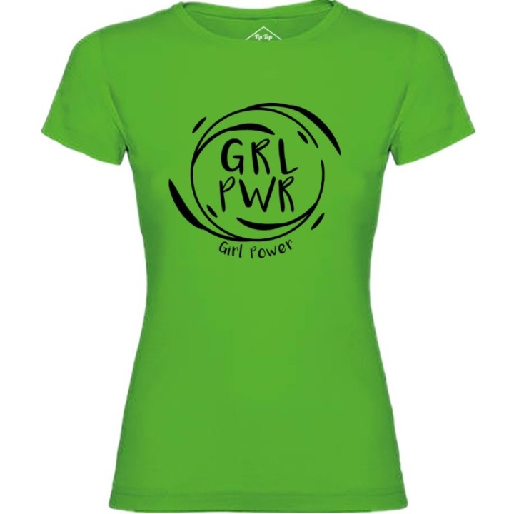Tip Top Tshirt - T-shirt Femme Girl Power - Made in France
