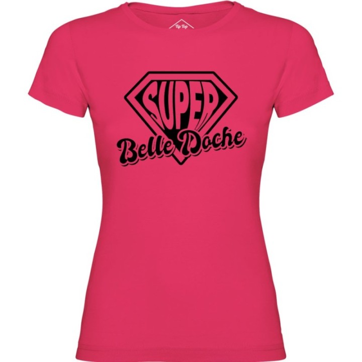 Tip Top Tshirt - T-shirt Femme Super Belle-doche - Made in France
