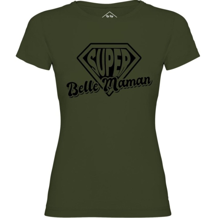 Tip Top Tshirt - T-shirt Femme Super Belle-Maman - Made in France