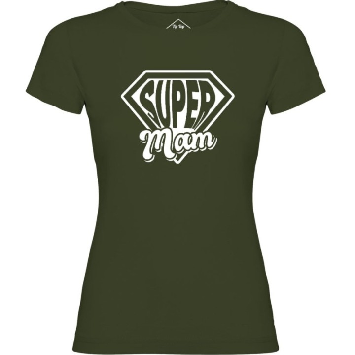 Tip Top Tshirt - T-shirt Femme Super Mam - Made in France