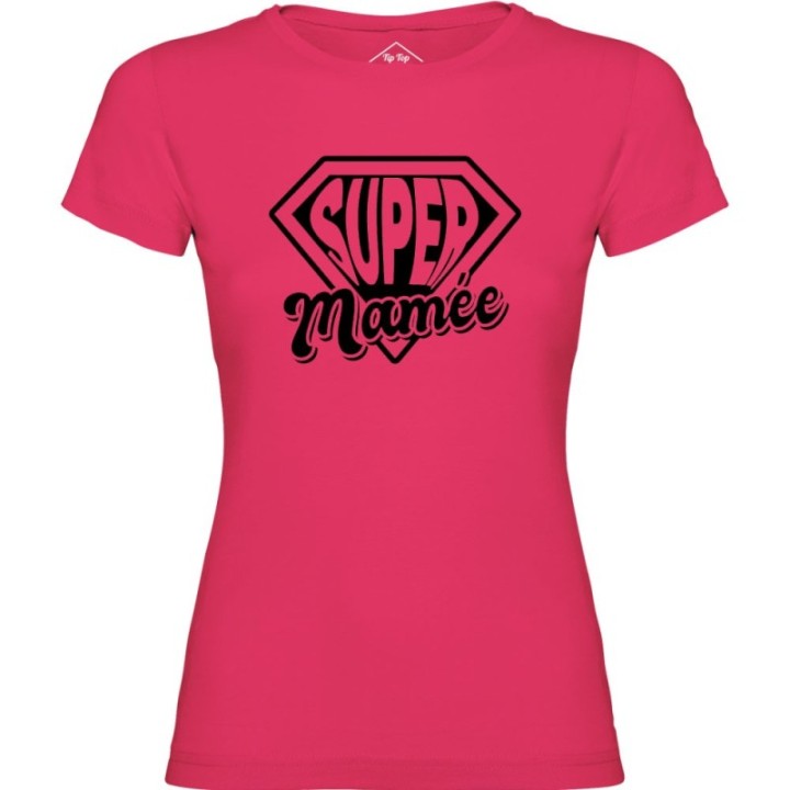 Tip Top Tshirt - T-shirt Femme Super Mamée - Made in France