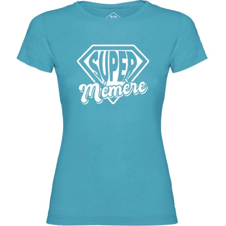 Tip Top Tshirt - T-shirt Femme Super Mémère - Made in France