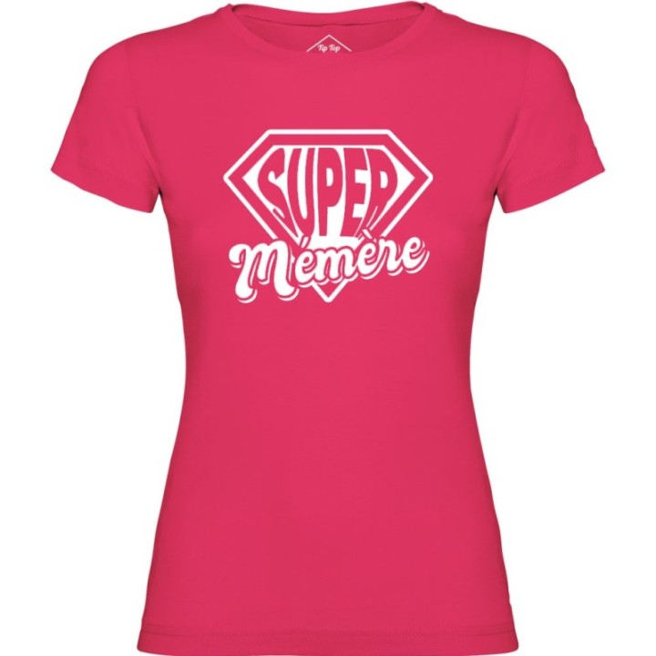Tip Top Tshirt - T-shirt Femme Super Mémère - Made in France
