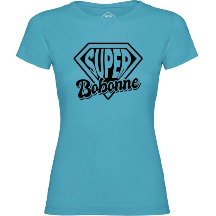 Tip Top Tshirt - T-shirt Femme Super Bobonne - Made in France