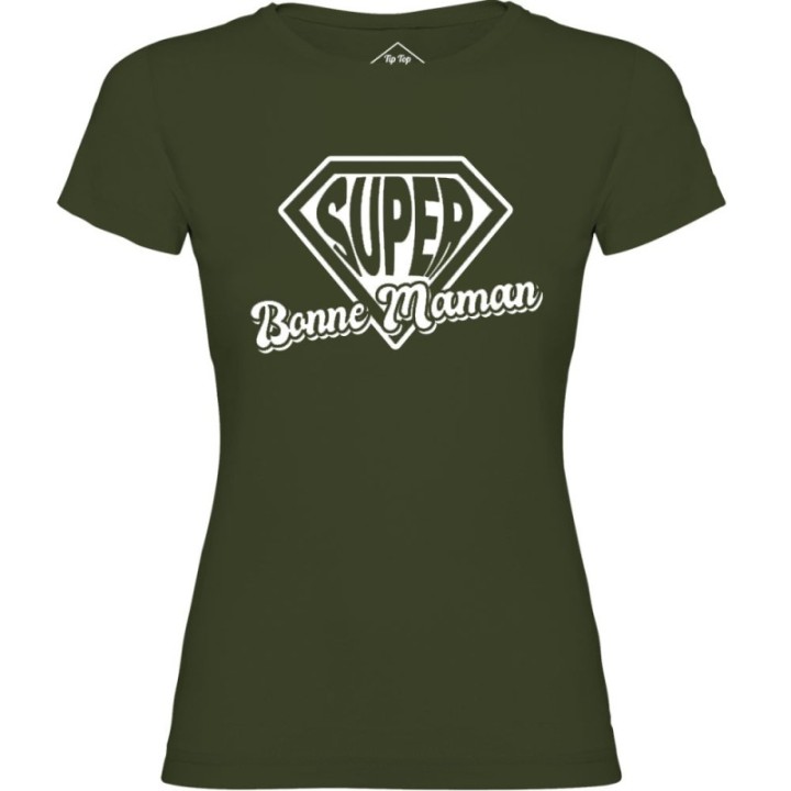 Tip Top Tshirt - T-shirt Femme Super Bonne Maman - Made in France