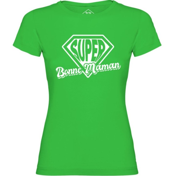 Tip Top Tshirt - T-shirt Femme Super Bonne Maman - Made in France