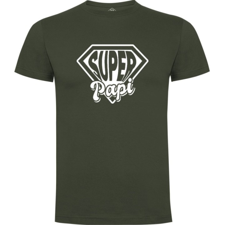 Tip Top Tshirt - T-shirt Homme Super Papi - Made in France