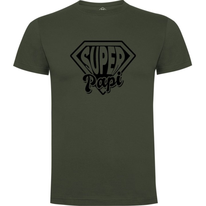 Tip Top Tshirt - T-shirt Homme Super Papi - Made in France