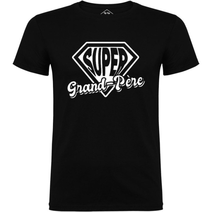 Tip Top Tshirt - T-shirt Homme Super grand-père - Made in France