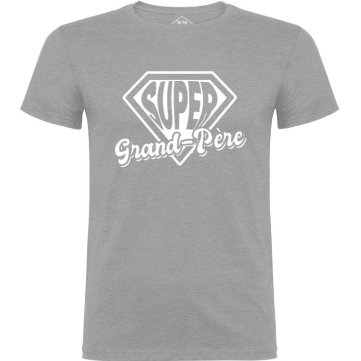 Tip Top Tshirt - T-shirt Homme Super grand-père - Made in France