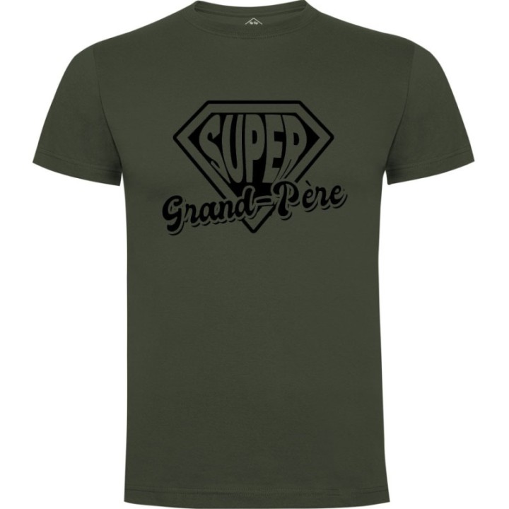 Tip Top Tshirt - T-shirt Homme Super grand-père - Made in France