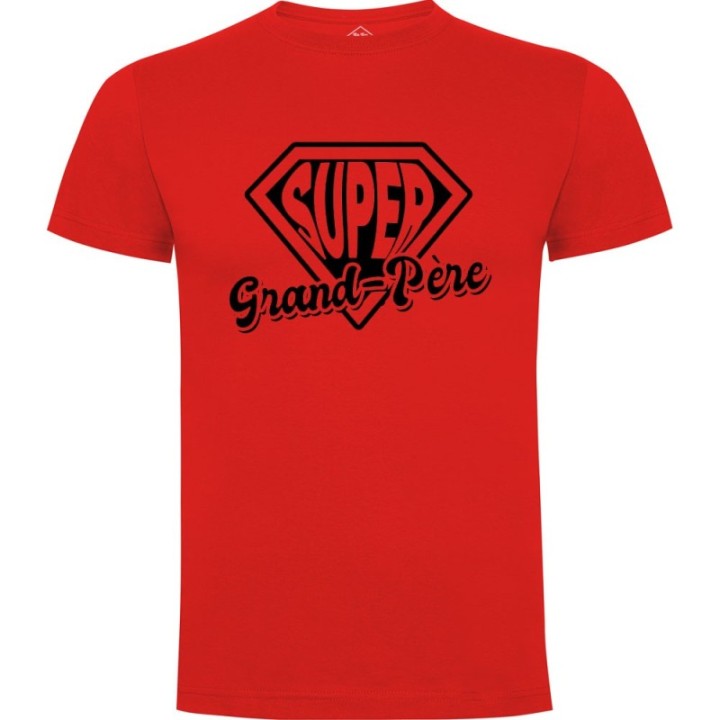 Tip Top Tshirt - T-shirt Homme Super grand-père - Made in France