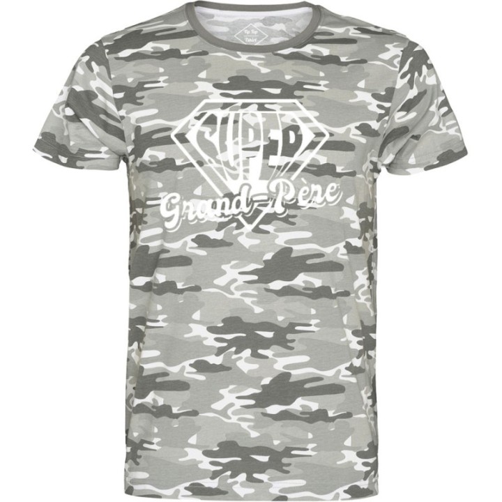 Tip Top Tshirt - T-shirt Homme Super grand-père - Made in France