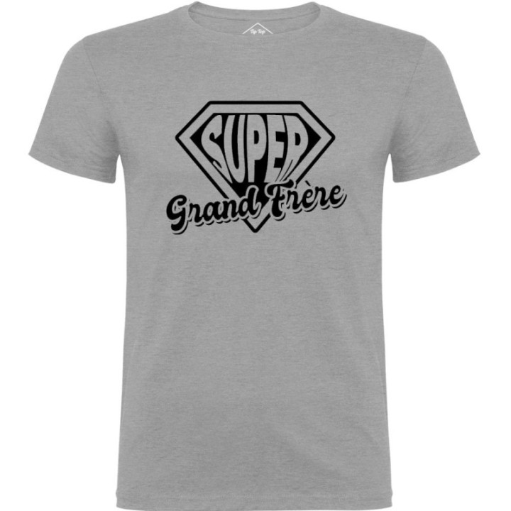 Tip Top Tshirt - T-shirt Homme Super Grand Frère - Made in France