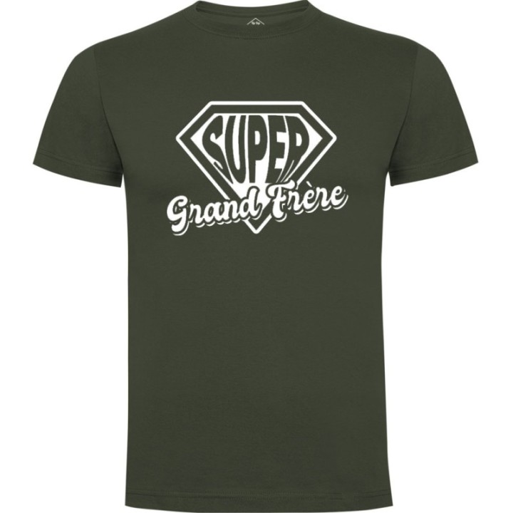 Tip Top Tshirt - T-shirt Homme Super Grand Frère - Made in France