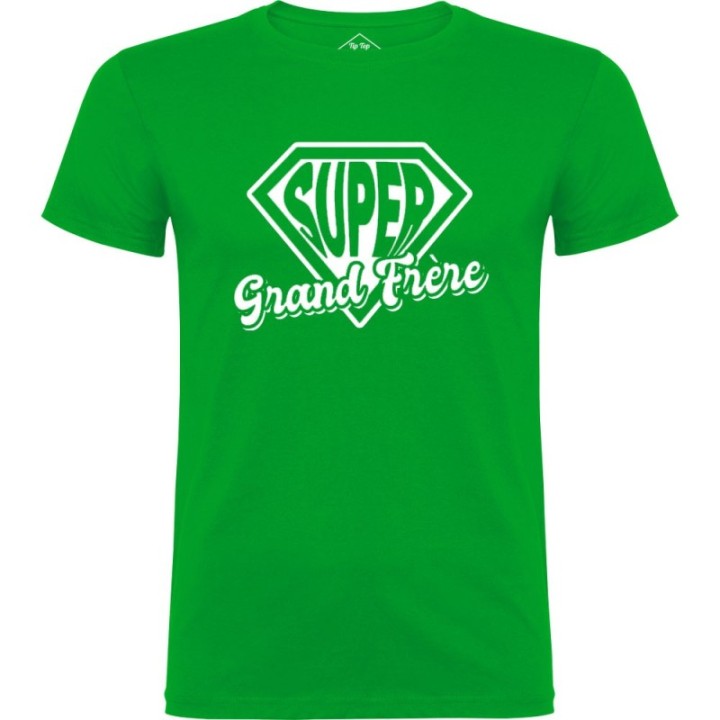 Tip Top Tshirt - T-shirt Homme Super Grand Frère - Made in France