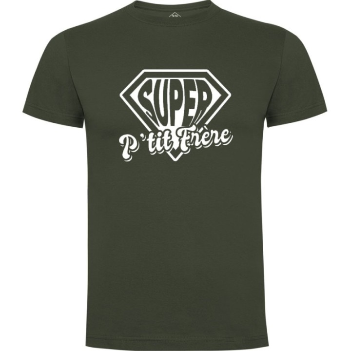 Tip Top Tshirt - T-shirt Homme Super P'tit Frère - Made in France
