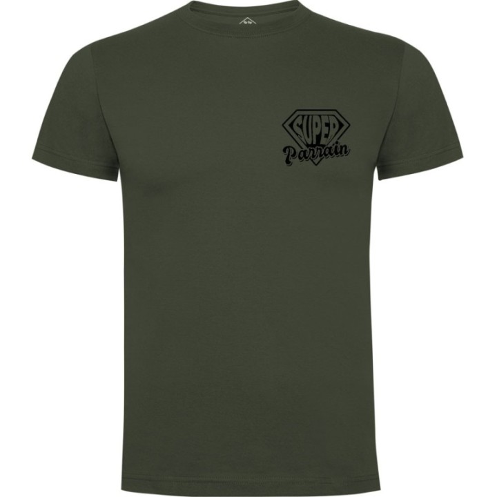 Tip Top Tshirt - T-shirt Homme Super Parrain - Made in France