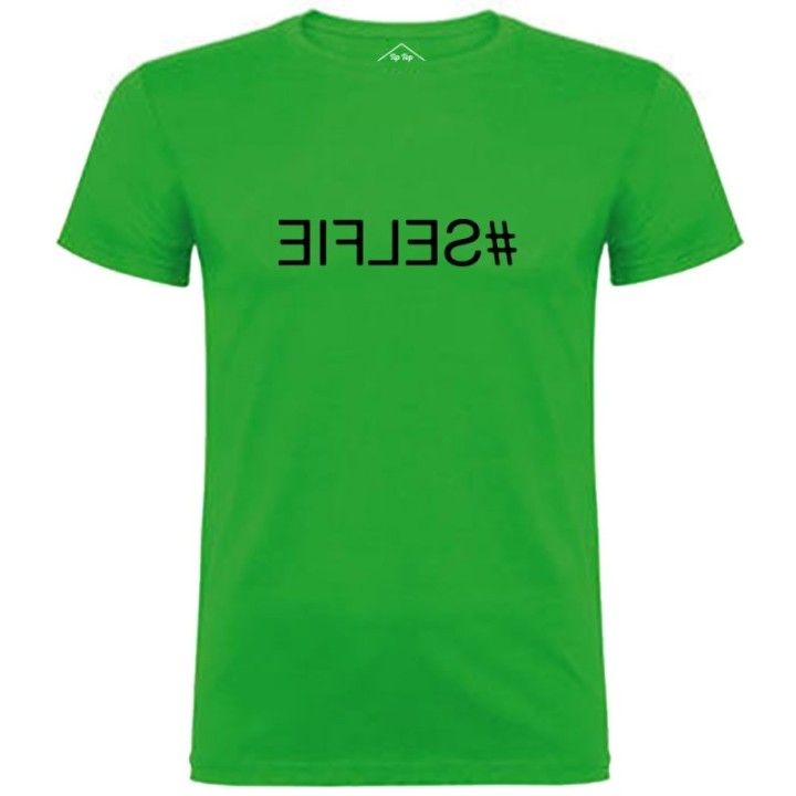 Tip Top Tshirt - T-shirt Homme #SELFIE - Made in France