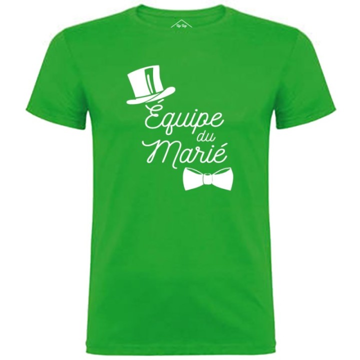 Tip Top Tshirt - T-shirt Homme Equipe du marié - Made in France
