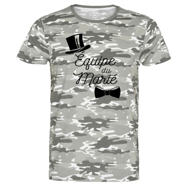 Tip Top Tshirt - T-shirt Homme Equipe du marié - Made in France