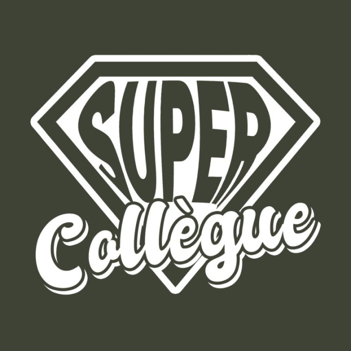 Tip Top Tshirt - T-shirt Homme Super collègue - Made in France