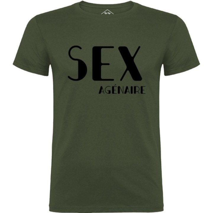 Tip Top Tshirt - T-shirt Homme SEXagénaire - Made in France