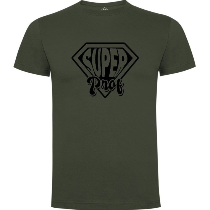 Tip Top Tshirt - T-shirt Homme Super prof - Made in France
