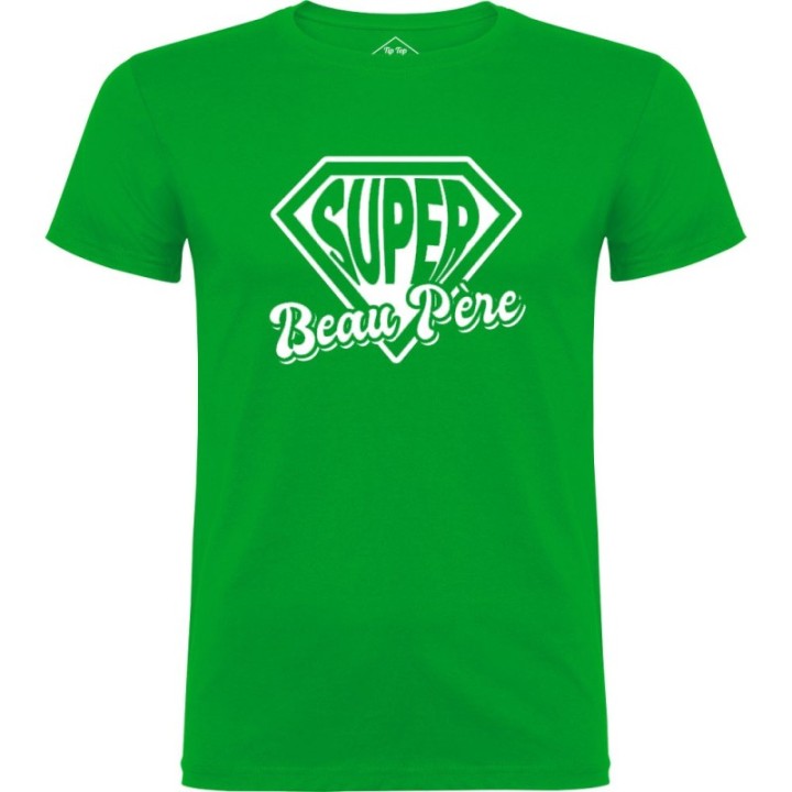 Tip Top Tshirt - T-shirt Homme Super beau-père - Made in France