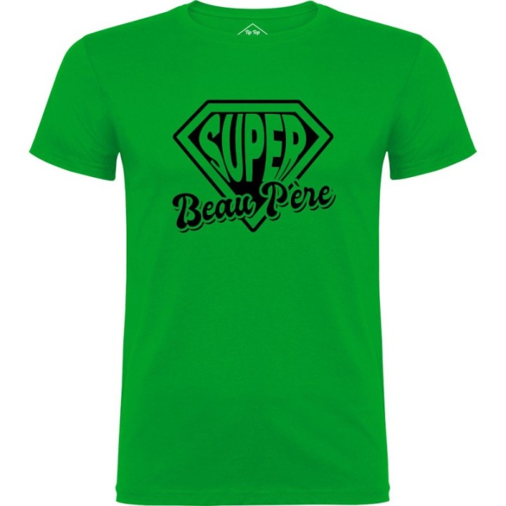 Tip Top Tshirt - T-shirt Homme Super beau-père - Made in France