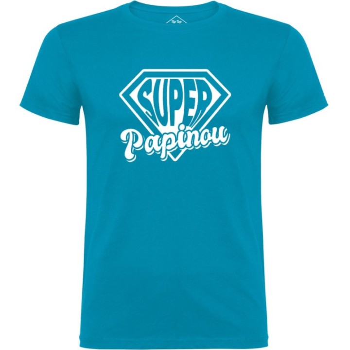 Tip Top Tshirt - T-shirt Homme Super Papinou - Made in France