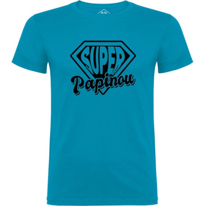 Tip Top Tshirt - T-shirt Homme Super Papinou - Made in France