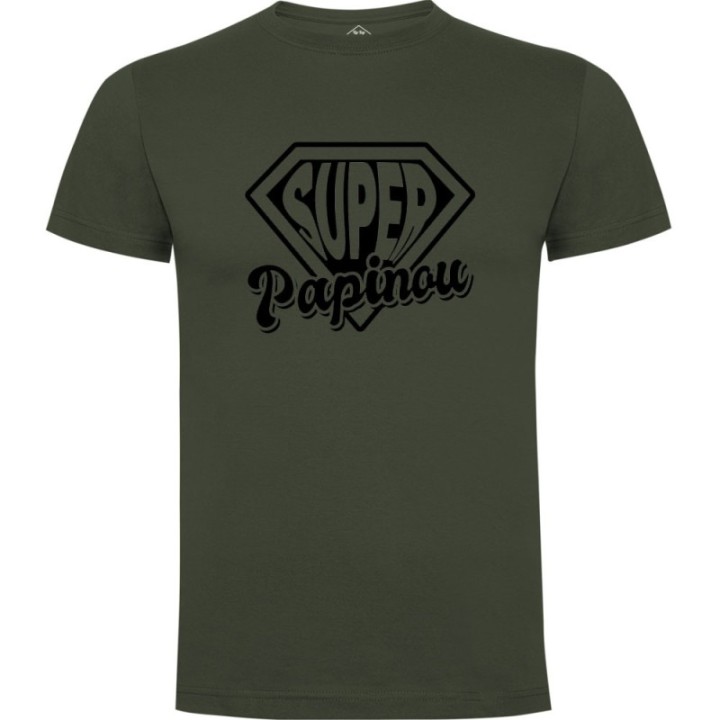 Tip Top Tshirt - T-shirt Homme Super Papinou - Made in France
