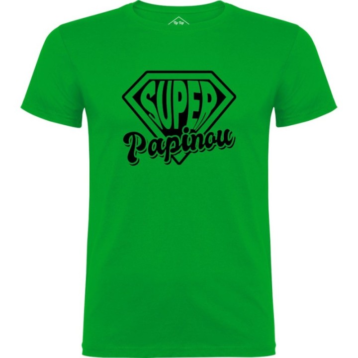 Tip Top Tshirt - T-shirt Homme Super Papinou - Made in France